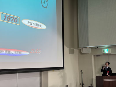 牧野 隆さんプレゼン風景